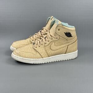Nike Air Jordan 1 Retro High OG GG SZ 6.5Y Pearl Sand Dune GS 743957 207 2014